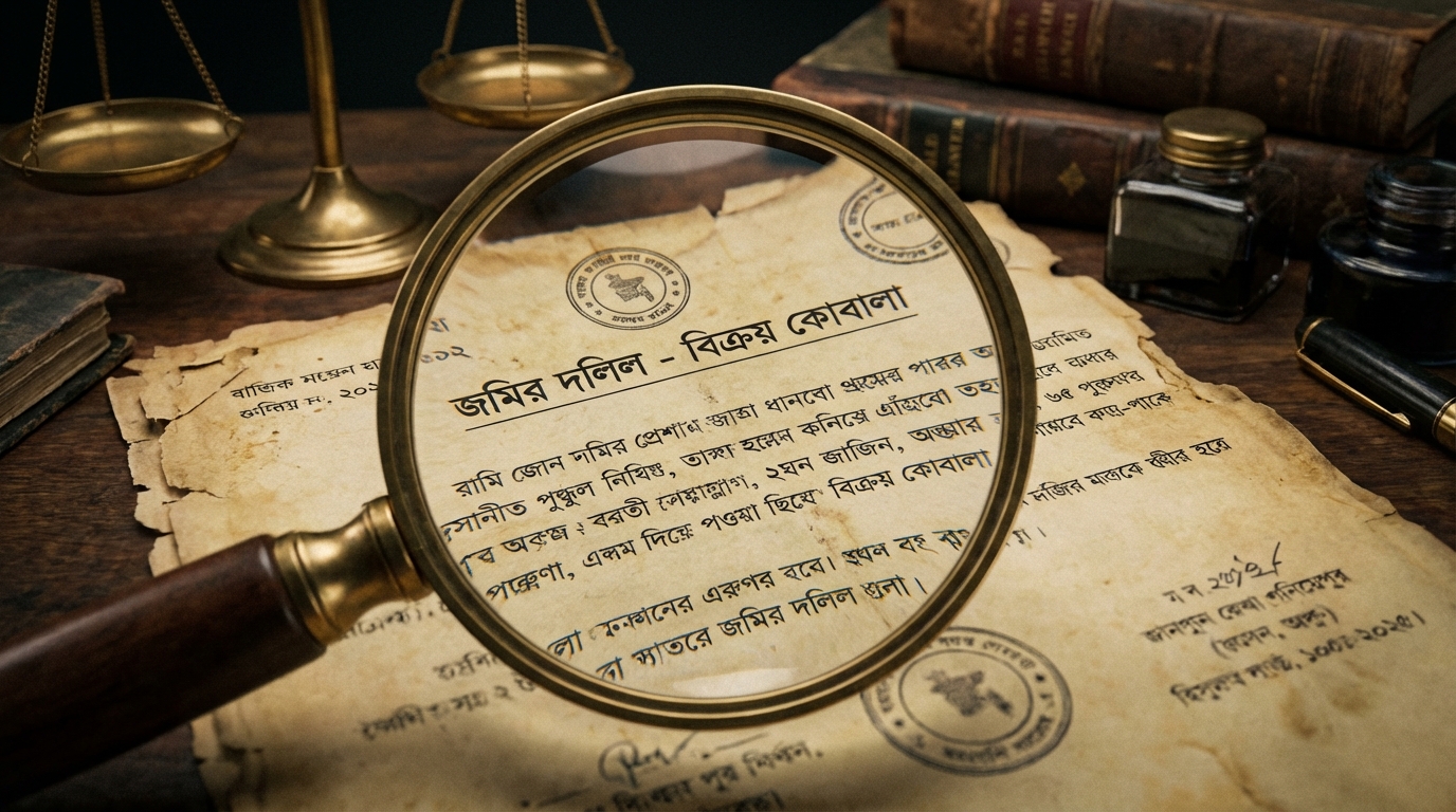 5 Signs Your Land Deed (Dalil) Is Fake. Bangladesh land buying guide